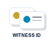 Two witness ID sample icon